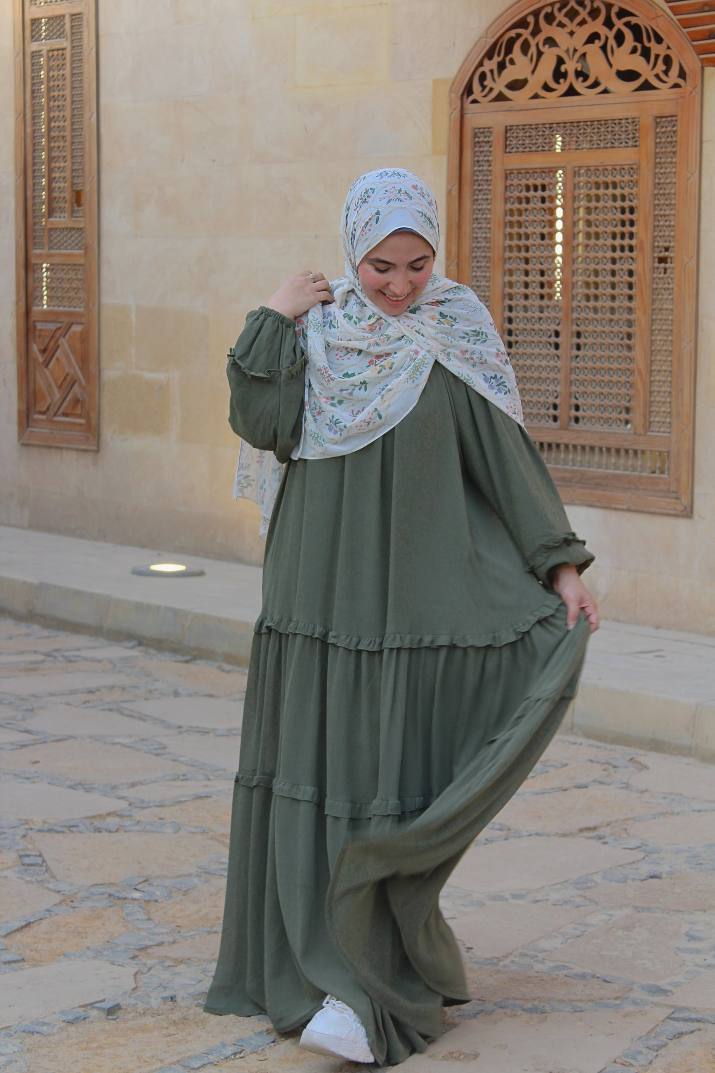 Royal Olive dress