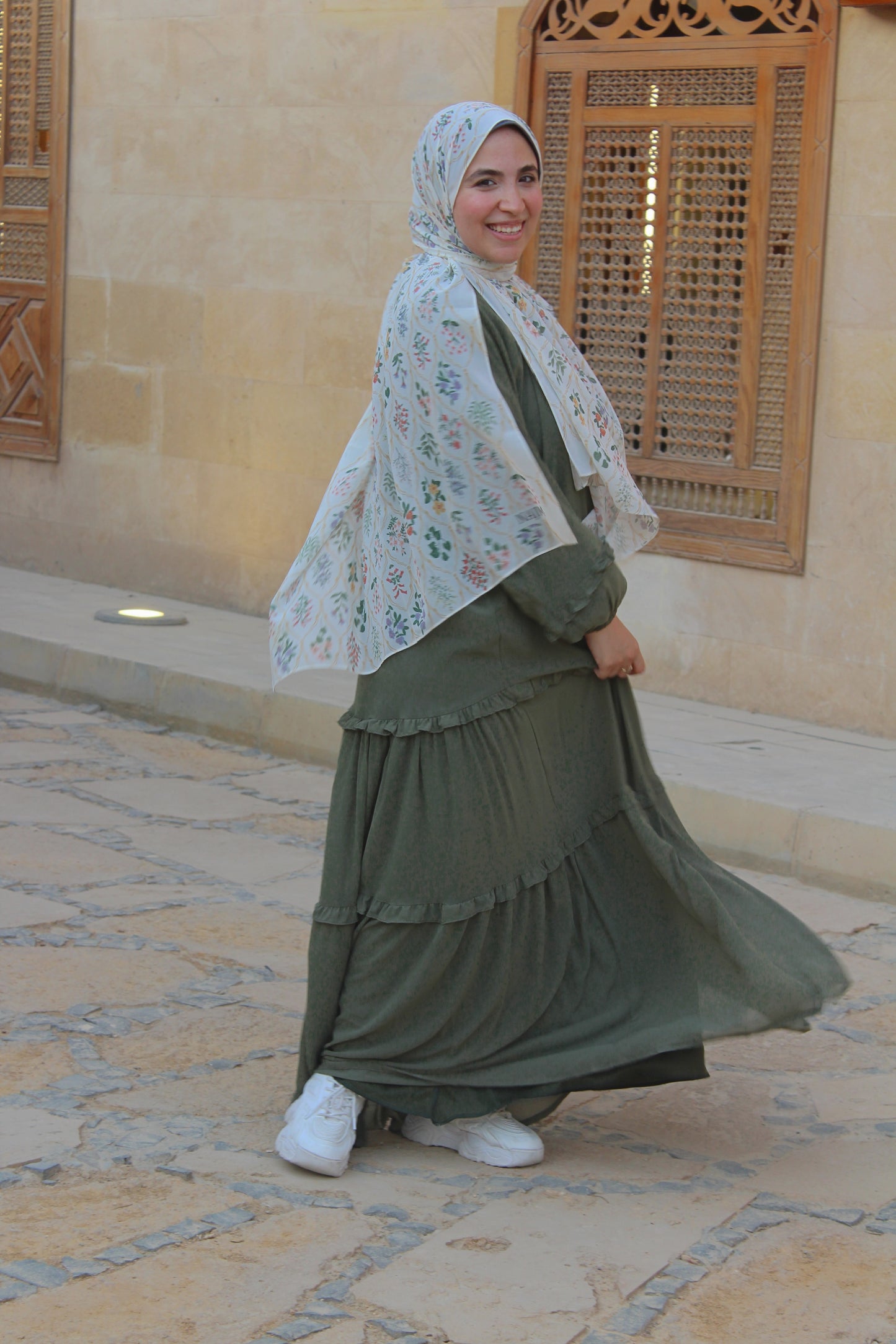 Royal Olive dress