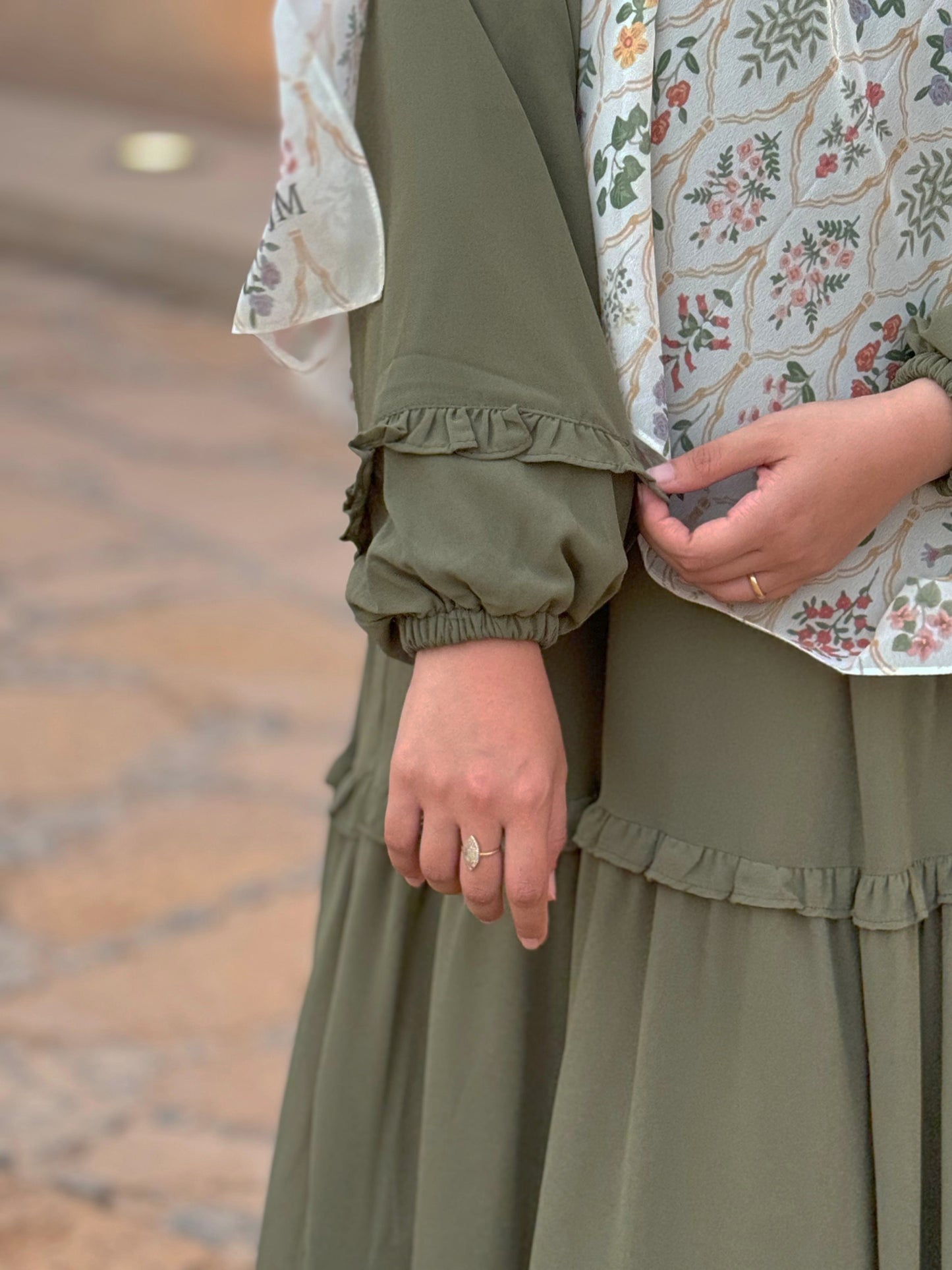 Royal Olive dress