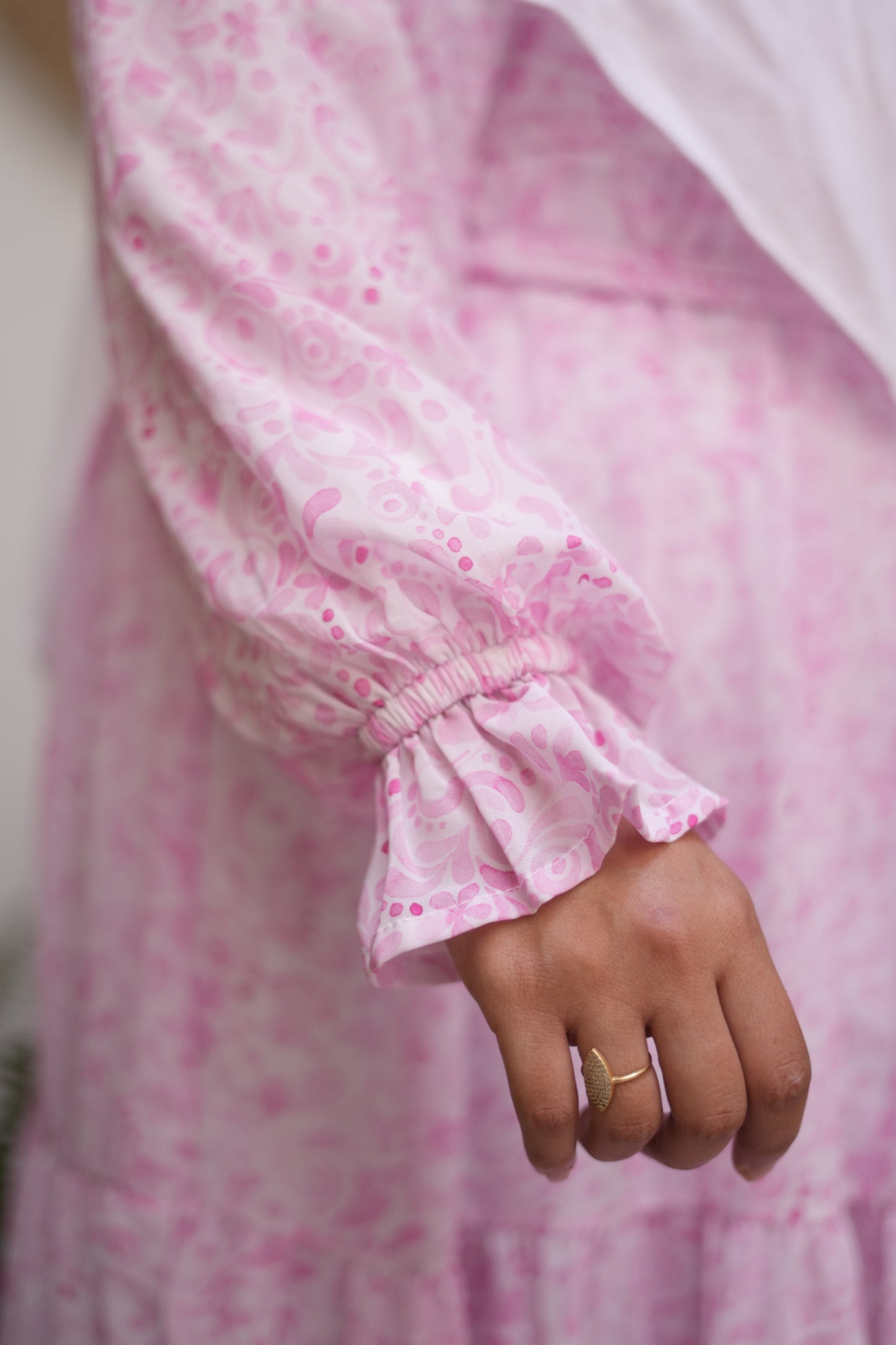 Chiffon Rose Dress