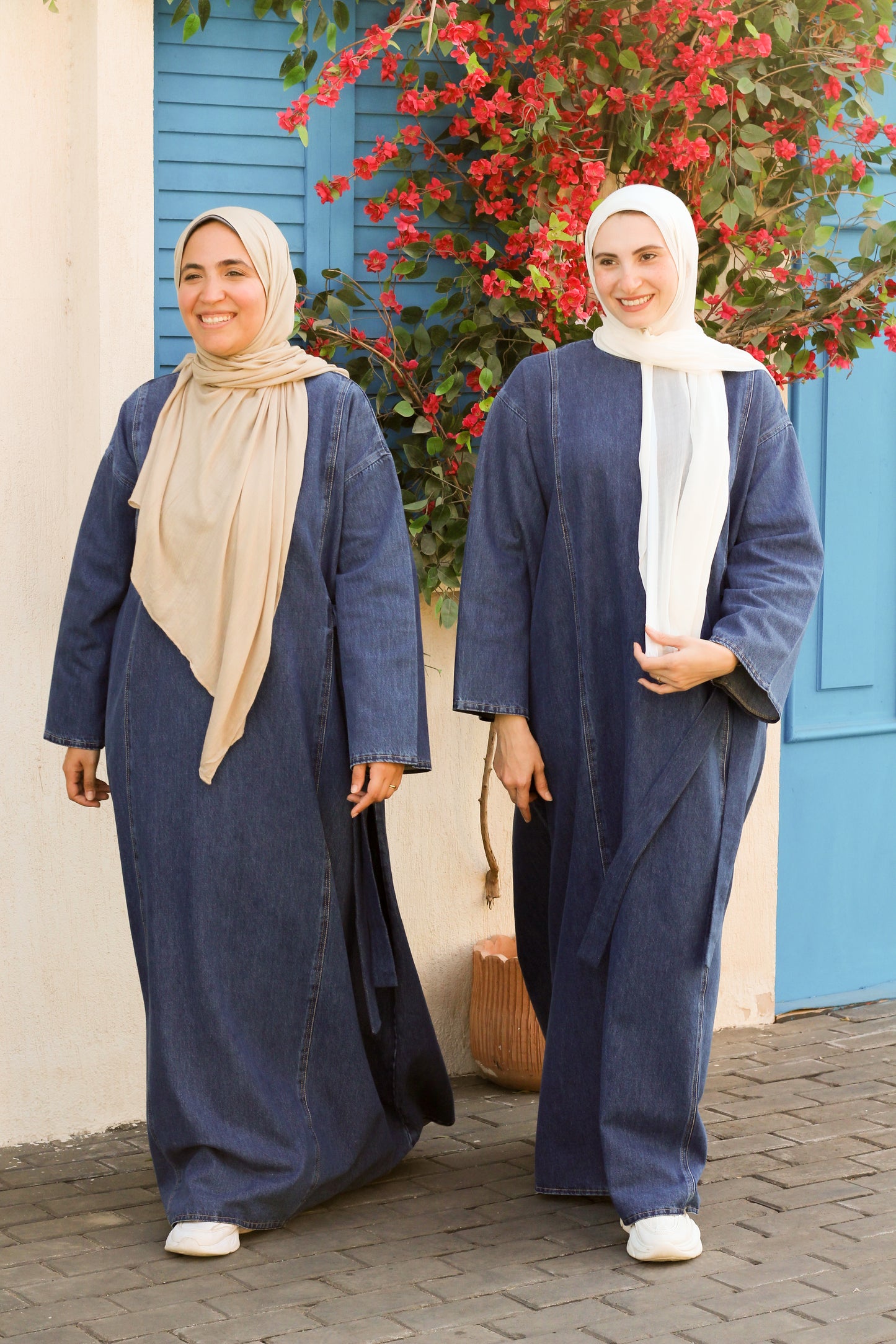 فستان جينز فاخر/شتوي