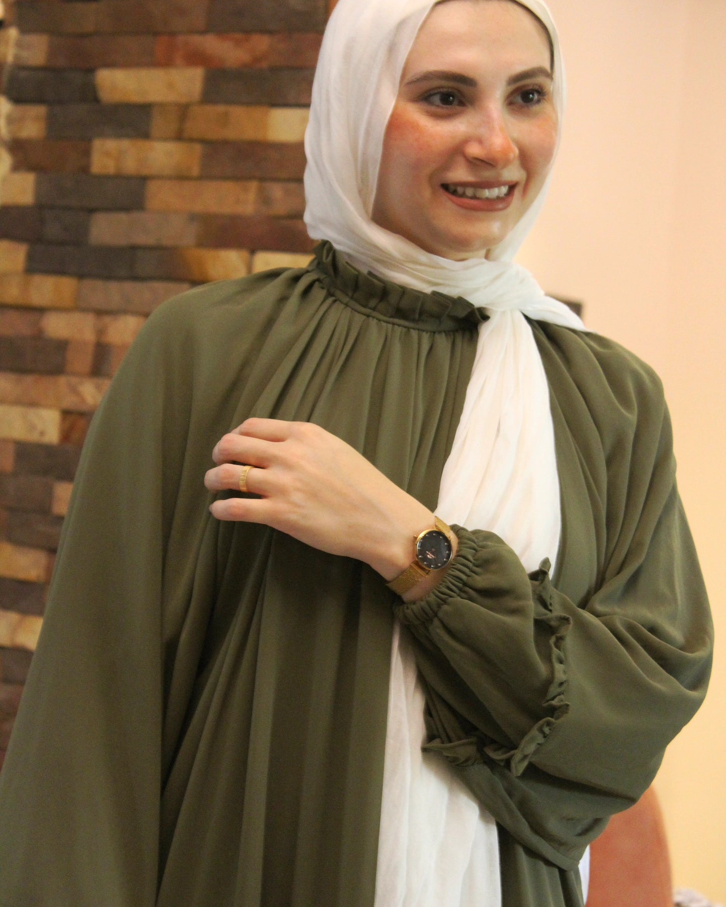 Royal Olive dress