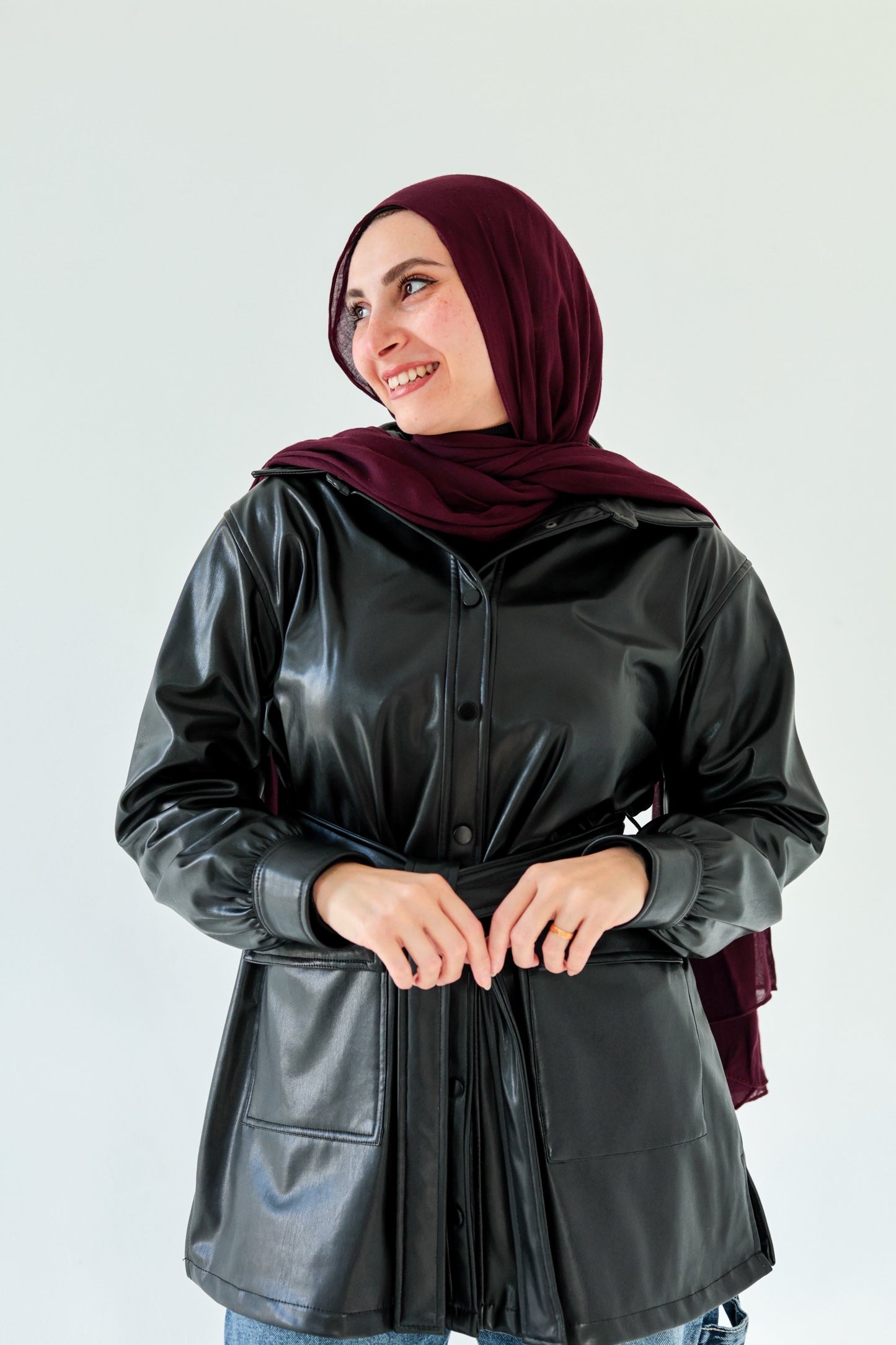 Leather Shirt ( Fully lined )