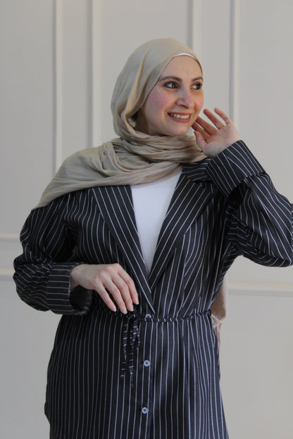 Striped Blazer