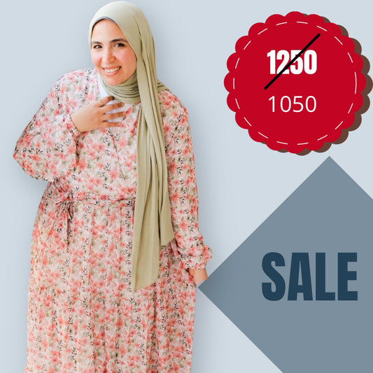 Floral Chiffon Dress