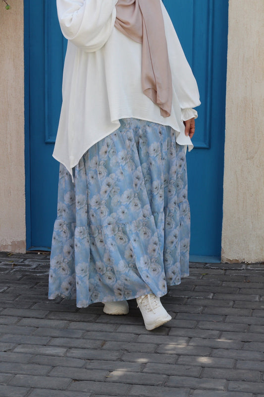 Blue Bloom (Skirt)