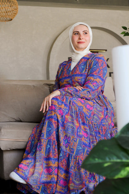Marrakech Chiffon Dress