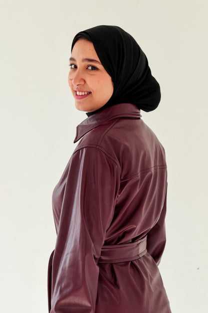 Leather Shirt ( Fully lined )