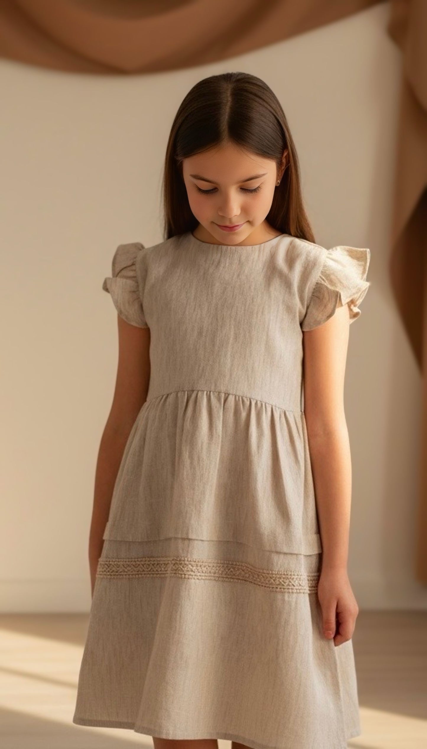 Girl Linen Dress