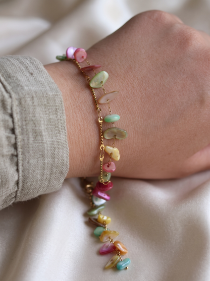 Pastel Shells Bracelet