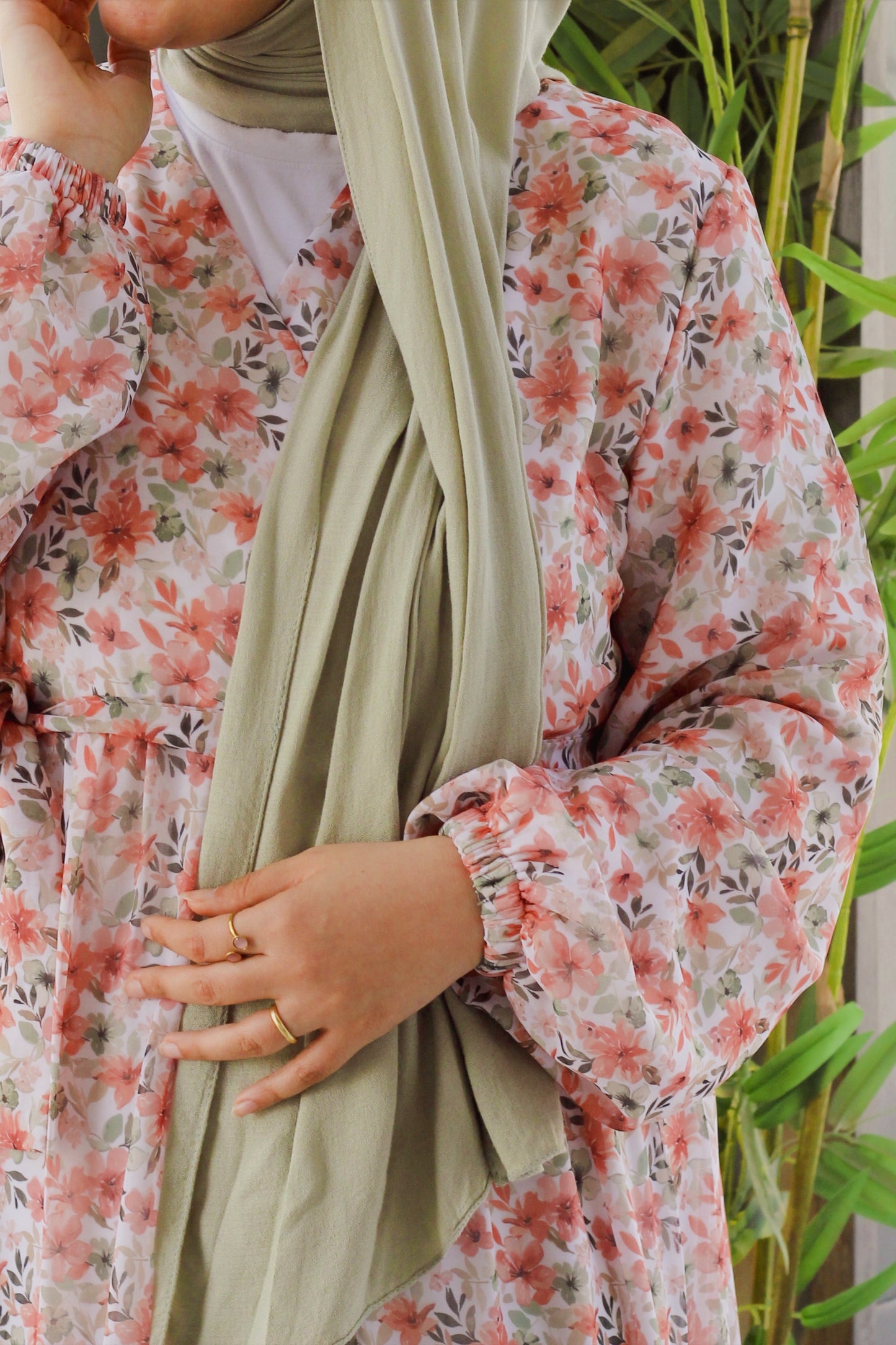 Floral Chiffon Dress