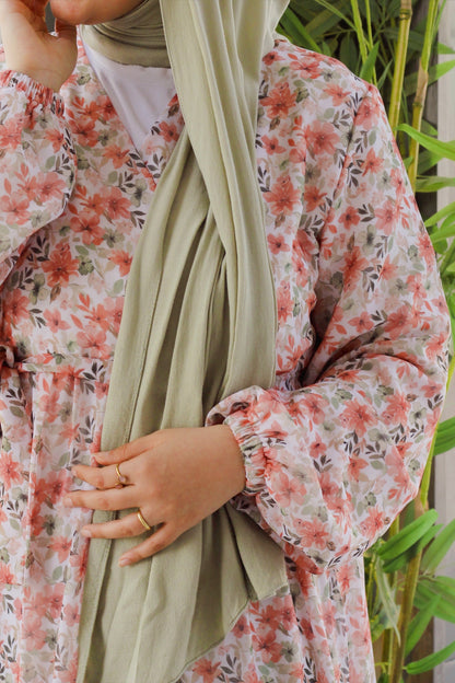 Floral Chiffon Dress