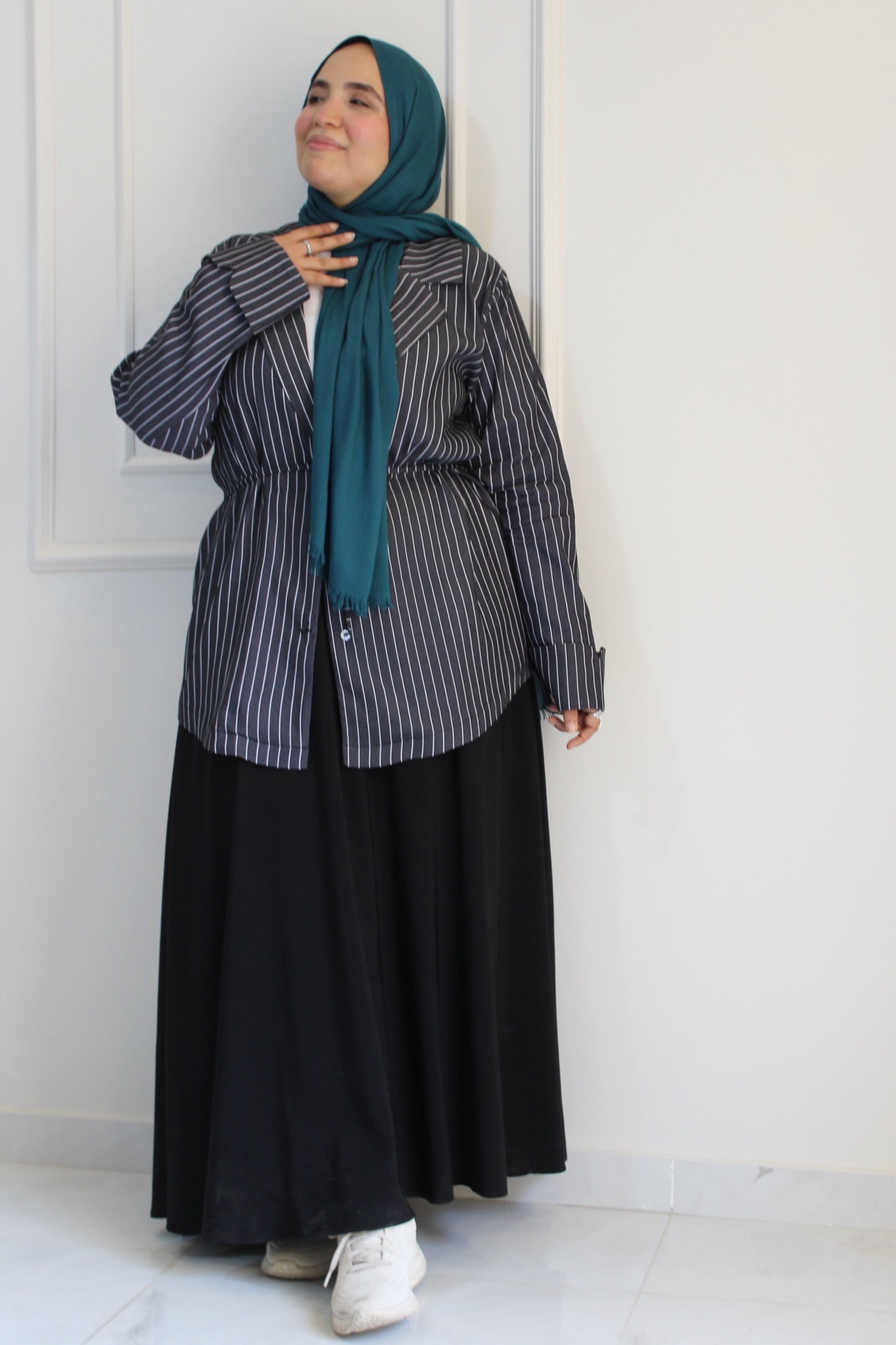Striped Blazer