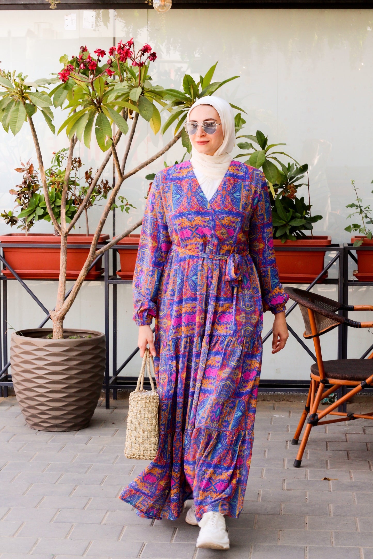 Marrakech Chiffon Dress