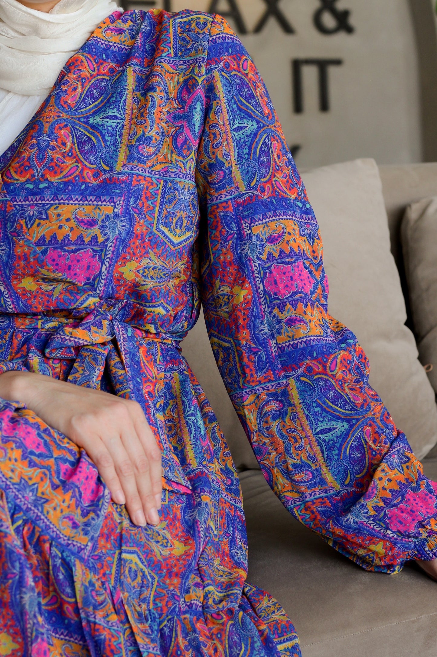 Marrakech Chiffon Dress