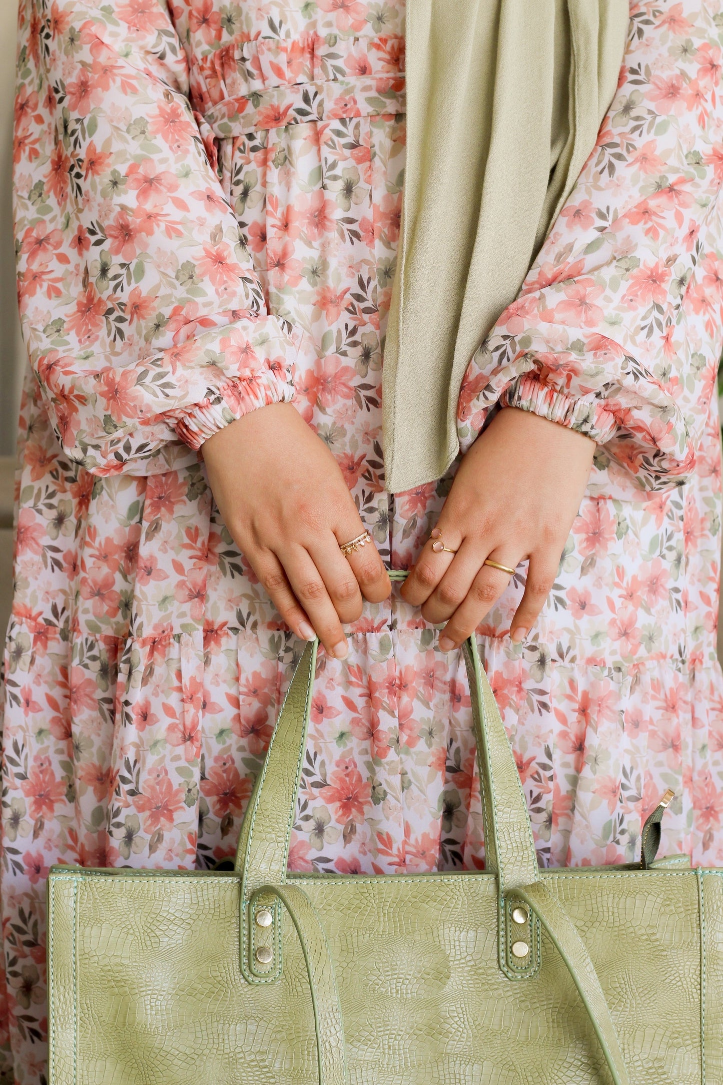 Floral Chiffon Dress