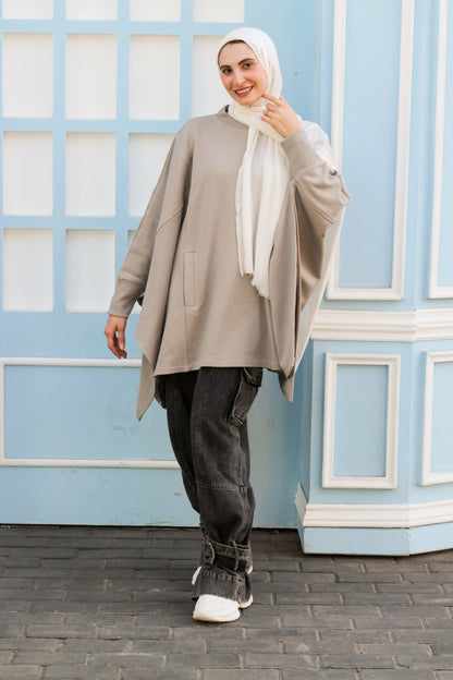 Signature Sweatshirt Greige