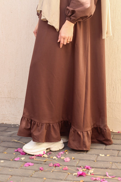 فستانك اليومي بني